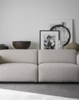 Lounge Sofa 3-Sitzer, Boucle beige