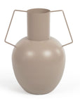 Metallvase Hera, beige