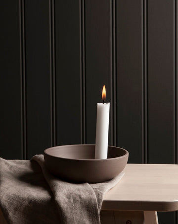 Kerzenhalter Lidatorp ø16cm, taupe