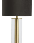 Tischlampe Galax, braun