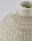 Keramikvase Cassandra H35cm, grau