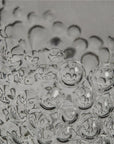 Glasvase Dornia H25cm, grau