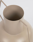 Metallvase Hera, beige