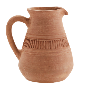 Keramikvase Lira H20cm, terracotta