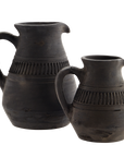 Keramikvase Lira H15cm, schwarz
