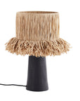 Tischlampe Raffia, natur