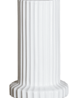 Vase Stripe, weiß