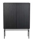 Highboard, schwarz