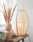 Tischlampe, Bambus