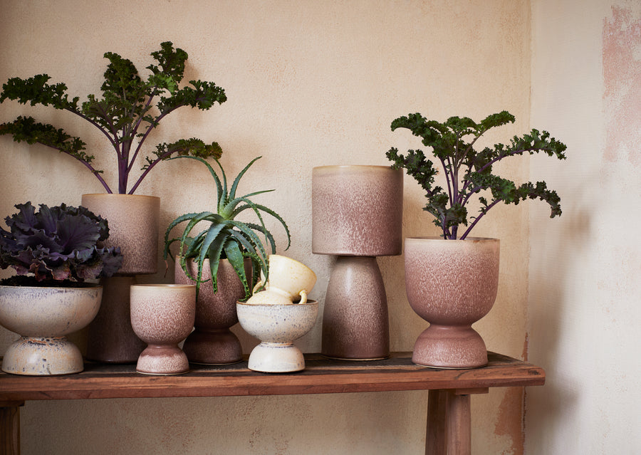 Keramik Flowerpot ø13,5cm, natur